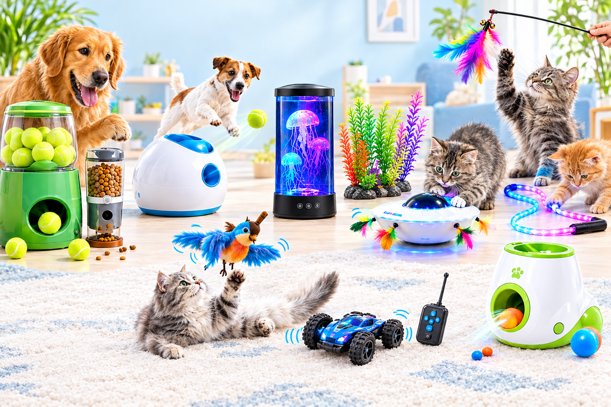 Pet Toys Collection Banner - No Text
